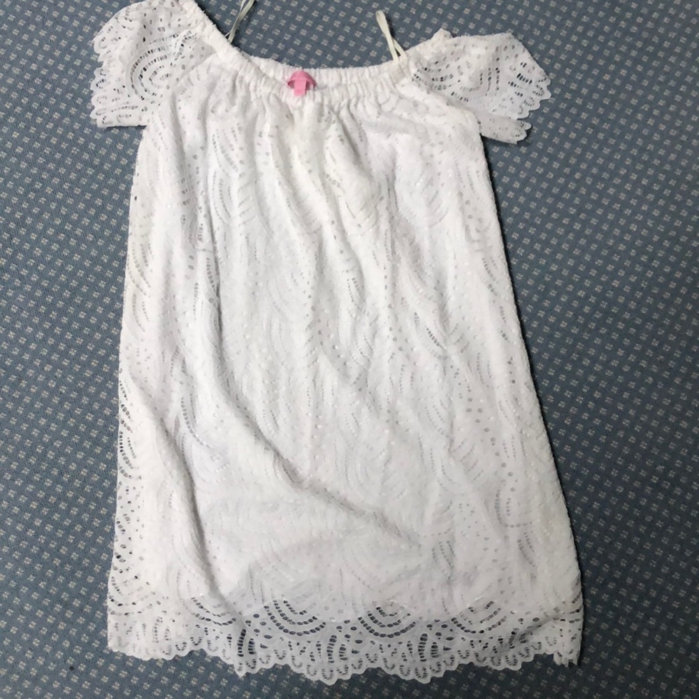 Lily Pulitzer white eyelet dress